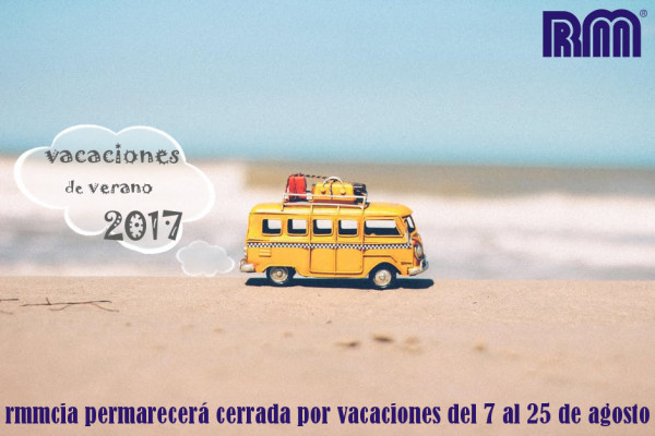 Vacaciones de verano 2017